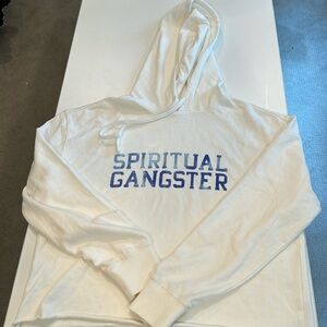 Spiritual Gangster cropped sweatshirt